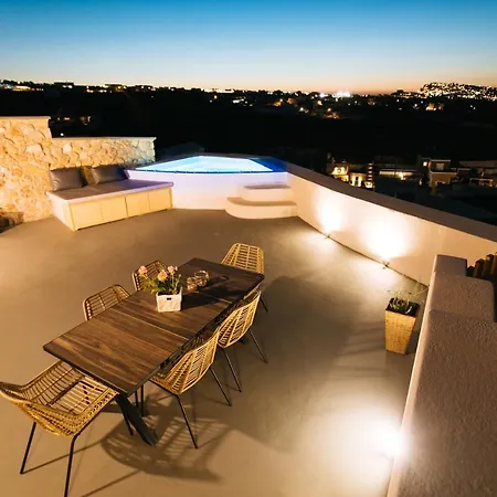 Amer Santorini With Outdoor Hot Tub